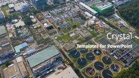  Presentation with sewage - Colorful PPT theme enhanced with tai-po-hong-kong-20 backdrop and a gray colored foreground