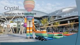  Presentation with sculpture art - 