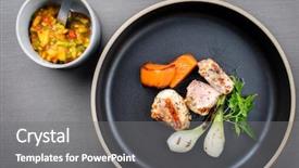  Presentation with crocodile - Colorful slide deck enhanced with tail eye fillet with roast backdrop and a gray colored foreground