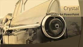  Presentation with classic car - 