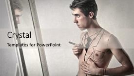  Presentation with tailor made - Presentation enhanced with body tattoo - tailor-made background and a lemonade colored foreground