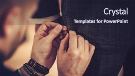  Presentation with tailor made - Cool new theme with tailor working with custom made backdrop and a wine colored foreground