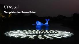  Presentation with lantern chinese - Cool new PPT theme with tainan-city-taiwan-feb-3rd backdrop and a dark gray colored foreground