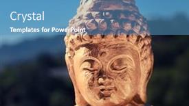  Presentation with hot spring - Cool new presentation theme with taipei-december-2016-golden-buddha backdrop and a teal colored foreground