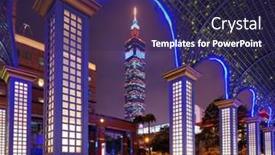  Presentation with certification - Slide deck enhanced with taipei-january-14-taipei-101 background and a navy blue colored foreground