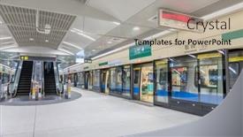  Presentation with taipei - Beautiful PPT theme featuring taipei-november-27th-new-open backdrop and a mint green colored foreground