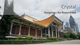  Presentation with memorial - Slides featuring taipei-taiwan-12-march-2022 background and a light gray colored foreground