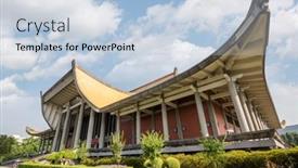  Presentation with memorial - Slide set having taipei-taiwan-july-2-sun background and a light blue colored foreground