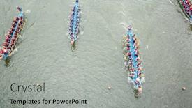  Presentation with dragon boat racing - 