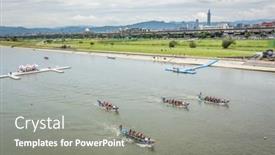  Presentation with dragon boat racing - 