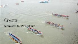  Presentation with dragon boat racing - 