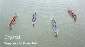  Presentation with dragon boat racing - 