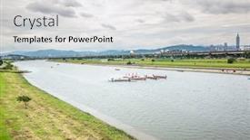  Presentation with dragon boat racing - 