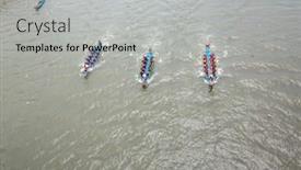  Presentation with dragon boat racing - 