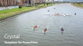  Presentation with dragon boat racing - 