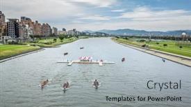 Presentation with dragon boat racing - 