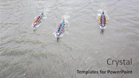  Presentation with dragon boat racing - 