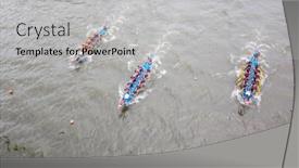  Presentation with dragon boat racing - 