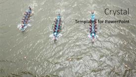  Presentation with dragon boat racing - 