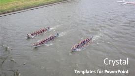  Presentation with dragon boat racing - 