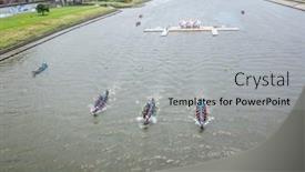  Presentation with dragon boat racing - 