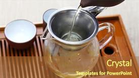  Presentation with awards ceremony ipl - Audience pleasing slide deck consisting of taiwan drink - taiwanese tea ceremony backdrop and a red colored foreground