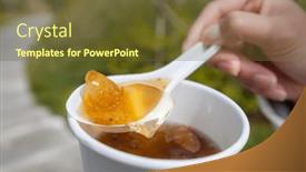  Presentation with taiwan - Slides featuring taiwan-famous-dessert-lemon-aiyu background and a tawny brown colored foreground