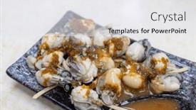  Presentation with street food - 