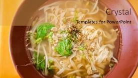  Presentation with noodles - 