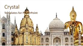  Presentation with taj mahal - Audience pleasing PPT layouts consisting of taj mahal - travelings concepts - world famous backdrop and a cream colored foreground