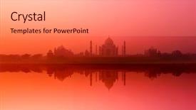  Presentation with taj mahal - PPT theme enhanced with excel sheet - pencil examination test education background and a lemonade colored foreground.