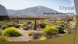 Presentation with flowers - Presentation featuring tajinastes-the-unique-and-special background and a light blue colored foreground