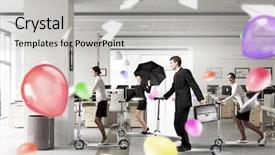  Presentation with minute - Amazing slides having take a five minute break backdrop and a  colored foreground