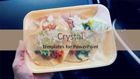  Presentation with pastor - PPT layouts having take-out-tacos-al-pastor background and a coral colored foreground