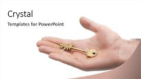  Presentation with ownership - Slides enhanced with take it it's your background and a  colored foreground