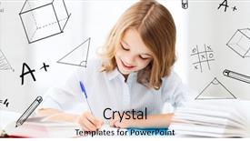  Presentation with school - Audience pleasing PPT theme consisting of test taking - education and school concept backdrop and a  colored foreground