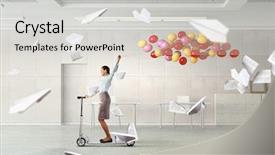  Presentation with minute - Slides having taking minutes - take a five minute break background and a light gray colored foreground