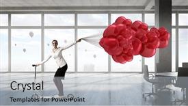  Presentation with minute - PPT layouts consisting of taking minutes - take a five minute break background and a  colored foreground