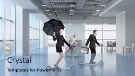  Presentation with minute - Audience pleasing slides consisting of taking minutes - take a five minute break backdrop and a  colored foreground