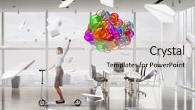  Presentation with minute - PPT layouts having taking minutes - take a five minute break background and a  colored foreground