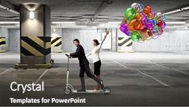  Presentation with minute - Cool new presentation theme with taking minutes - take a five minute break backdrop and a  colored foreground