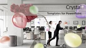  Presentation with minute - Colorful PPT layouts enhanced with taking minutes - take a five minute break backdrop and a  colored foreground