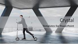  Presentation with minute - PPT theme having taking minutes - take a five minute break background and a light gray colored foreground