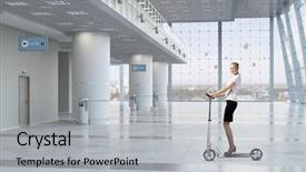  Presentation with minute - PPT theme having taking minutes - take a five minute break background and a  colored foreground