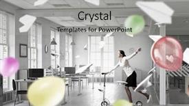  Presentation with minute - Slide deck consisting of taking minutes - take a five minute break background and a  colored foreground