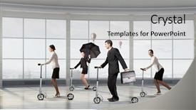  Presentation with minute - Beautiful PPT layouts featuring taking minutes - take a five minute break backdrop and a  colored foreground