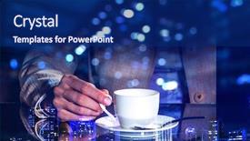  Presentation with minute - Presentation theme enhanced with taking minutes - take a minute break mixed background and a  colored foreground