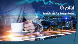  Presentation with minute - Presentation theme enhanced with taking minutes - take a minute break mixed background and a  colored foreground