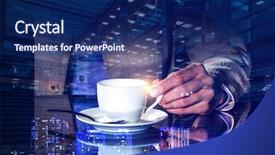  Presentation with minute - Audience pleasing slide deck consisting of taking minutes - take a minute break mixed backdrop and a  colored foreground