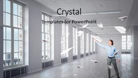  Presentation with minute - Theme having taking minutes - take a minute break mixed background and a light gray colored foreground